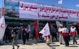 بزرگترین درمانگاه شبانه‌روزی خدمات امدادی توسط هلال‌احمر نیشابور