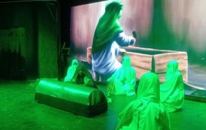 اجرای نمایش ملی مذهبی «یار هفتاد و سوم» در نیشابور